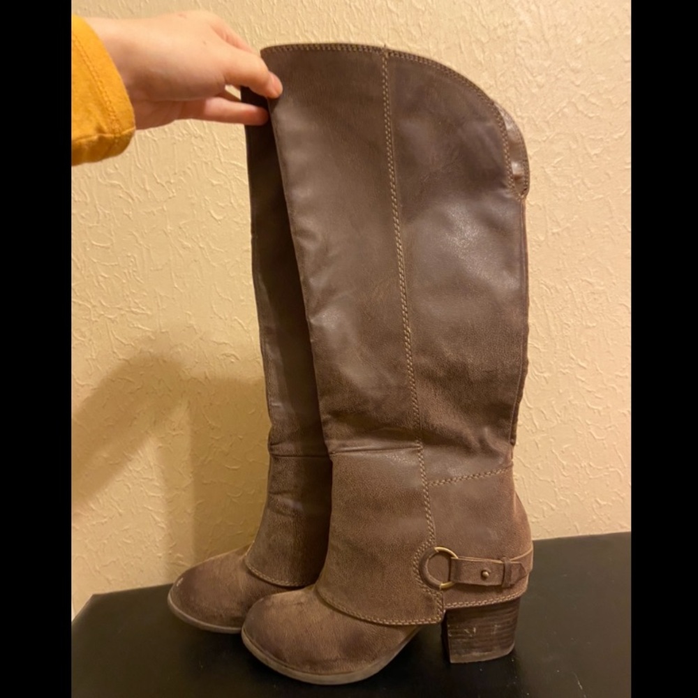 Fergalicious brown boots - Lexy style